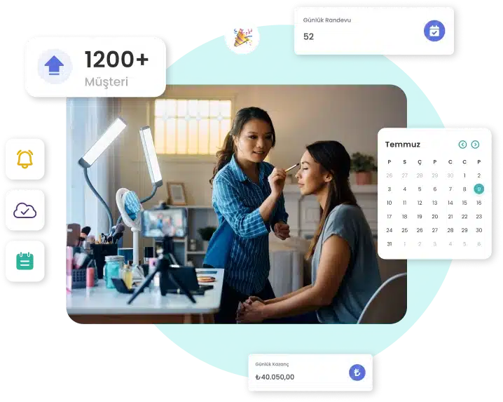 AppRandevu | Güzellik Salonu, Kuaför ve Güzellik Merkezi Yönetim Programı